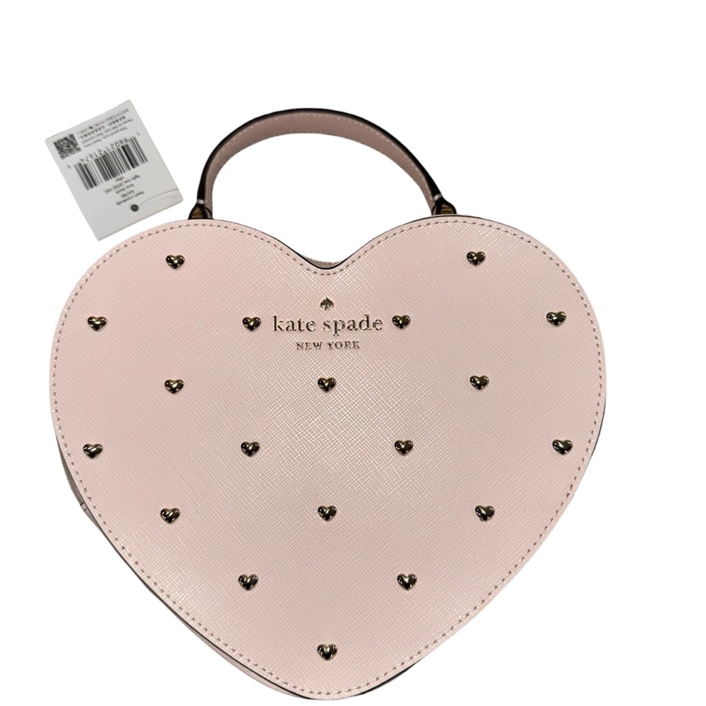 Kate Spade Light Pink Heart Mini Bag